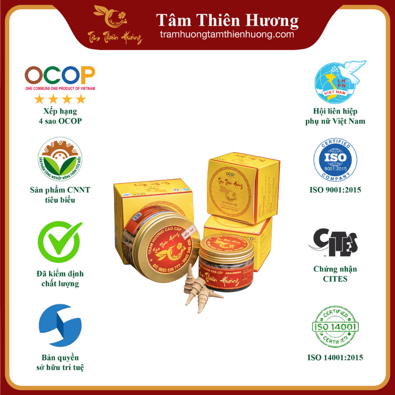 Nụ Trầm Cao Cấp Hộp 60 viên